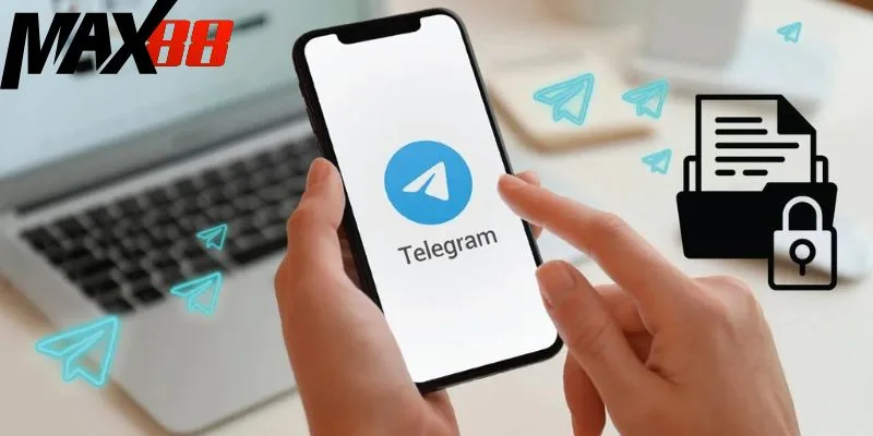 Liên hệ với bộ phận CSKH qua telegram vô cùng đơn giản