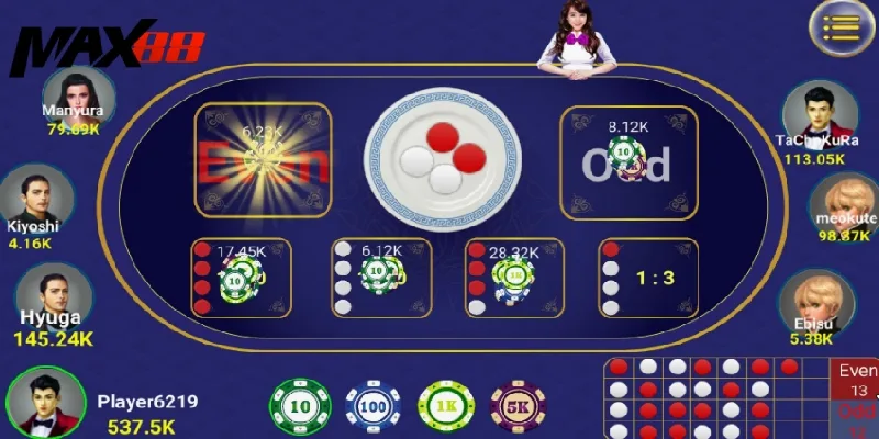 Xóc đĩa thu hút đông đảo người chơi tại nhà cái MAX88 Xóc đĩa thu hút đông đảo người chơi tại nhà cái MAX88